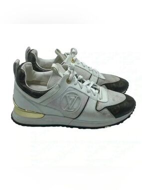 Louis Vuitton Calfskin Monogram Run Away Sneakers size 38